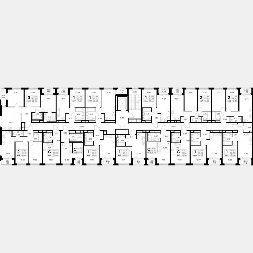 1-к. квартира, 33,6 м², 5/9 эт.
