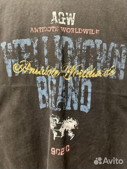 Футболка antidote worldwide оригинал (в наличии)
