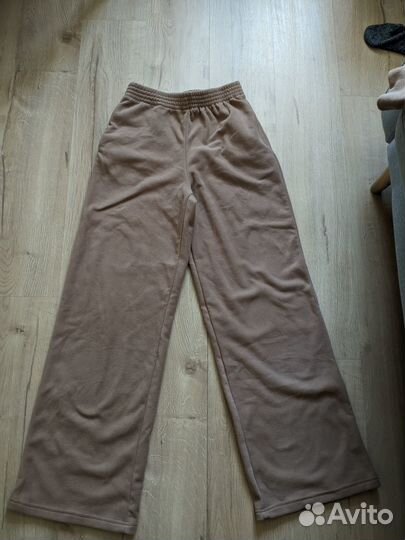 Флисовый костюм женский худи и брюки