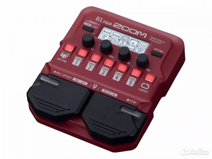 Zoom B1 four педаль эффектов
