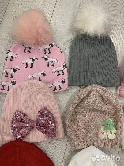 Шапки шарфы снуды варежки