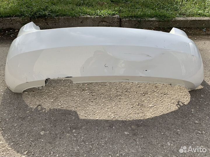 Бампер задний skoda fabia 2 2007-2014