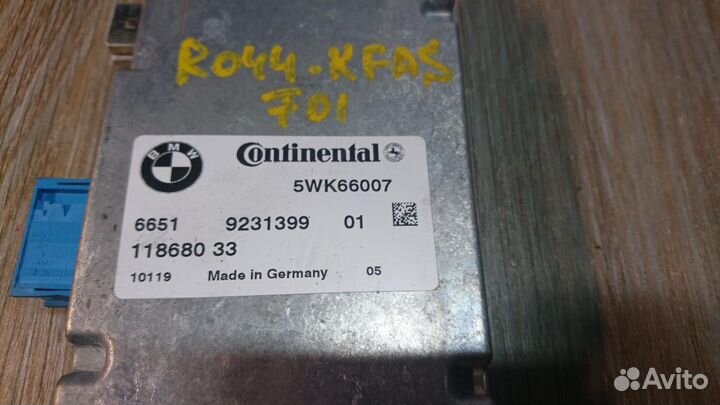 Блок управления системы kafas BMW 7 F01/F02 2010