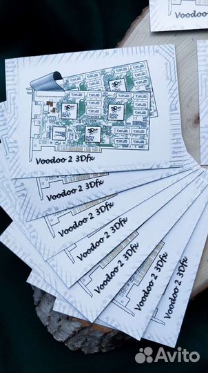 3dfx voodoo 2 IBM открытки