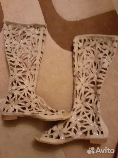 Сапожки летние молодежные, р.36