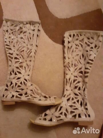 Сапожки летние молодежные, р.36