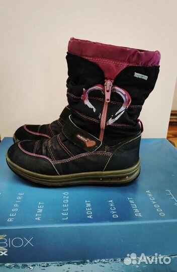 Ботинки зимние geox 32