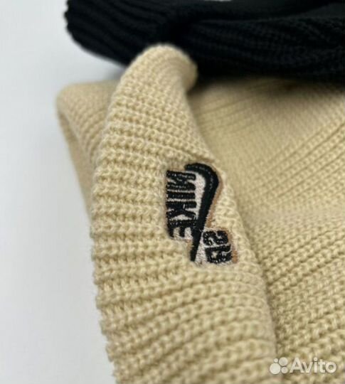 Шапка бини мужская nike sb