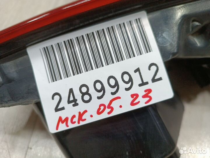 Фонарь в крышку левый Nissan Qashqai J11E 2014