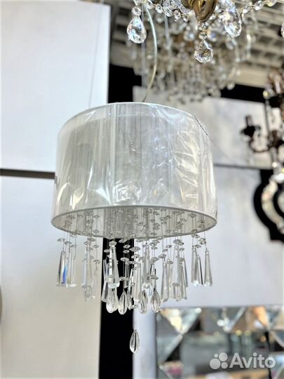 Светильник подвесной с абажуром