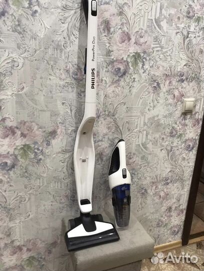 Пылесос Philips Power Pro Duo 2 в 1