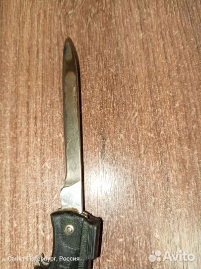 Нож складной СССР ботинок, редкий