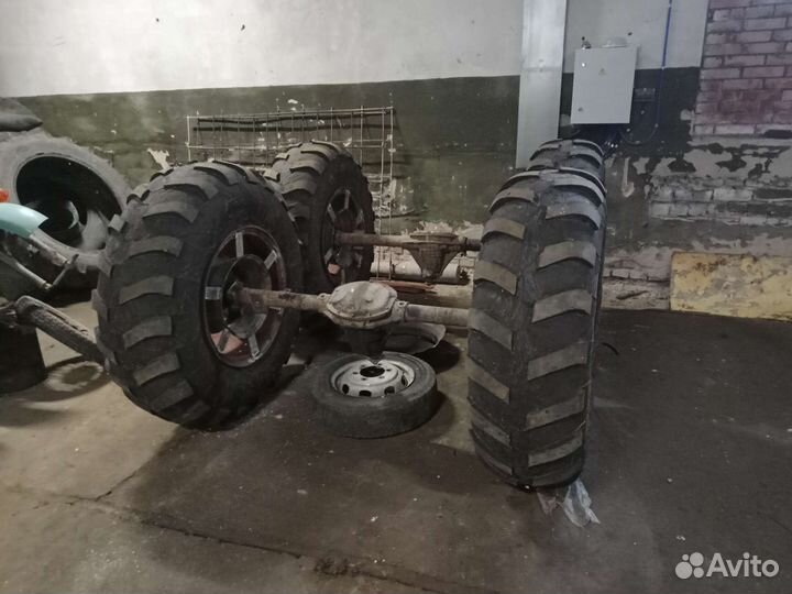 Колеса ободрыши с мостами