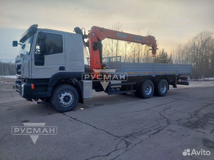 IVECO-Hongyan CQ3346HV35D с КМУ, 2024