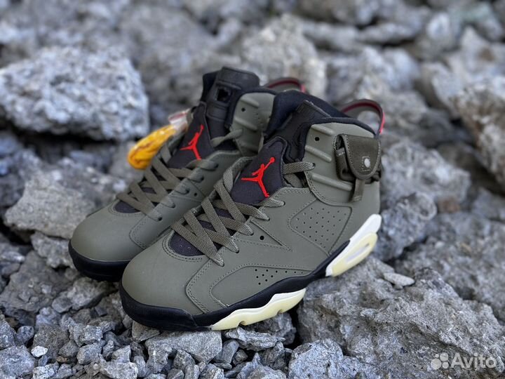 Кроссовки Nike Air Jordan 6 and Travis Scott