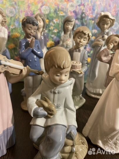 Фарфоровые статуэтки от Nao Lladro