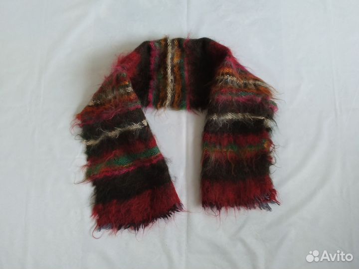 Винтажный мохеровый шарф СССР