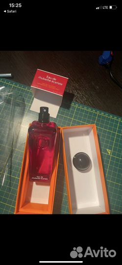 Eau DE Rhubarbe Ecarlate Hermès, 100 ml