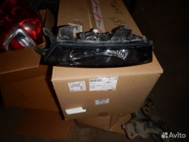 Фара противотуманная правая Skoda Rapid
