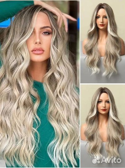 Новый женский парик длинные волосы