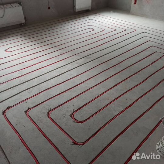 Теплый пол. теплый пол в существующей стяжке. пере