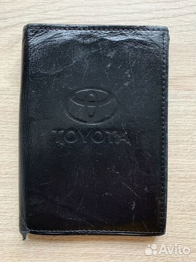 Обложка для автодокументов Toyota