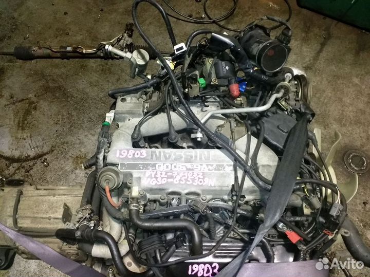 Двигатель nissan cedric 1994г. PY32 VG30E Япония