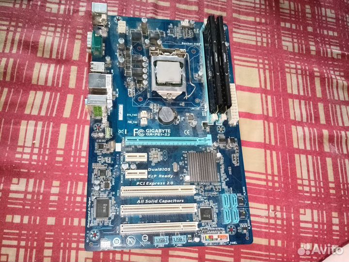 Комплект 1155 с процессором i5 2500 и оперативкой