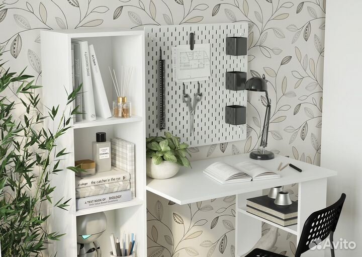 Стол письменный белый, стол компьютерный