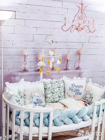 Бортики в кроватку