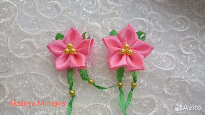 Резинки для волос ручной работы