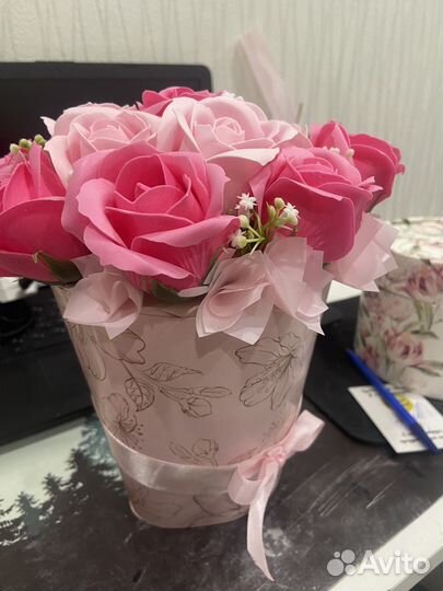 Букет из мыла