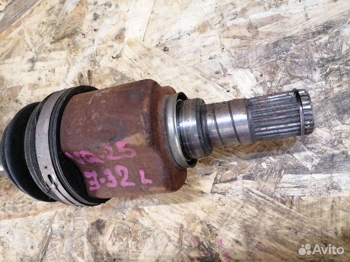 Привод левый Nissan Teana J32 2.5 VQ25DE