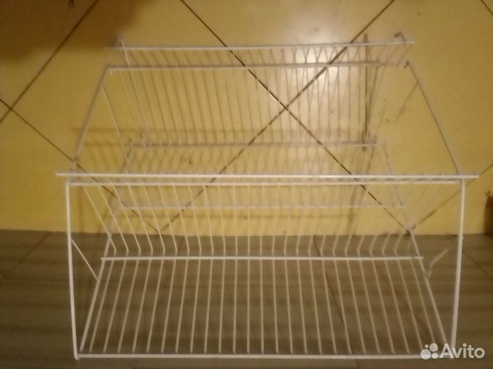 Сушилка полка для посуды 2-х уровневая