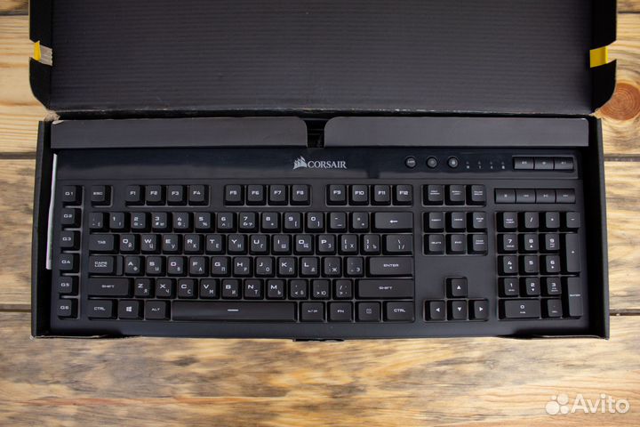 Клавиатура проводная Corsair K55 RGB