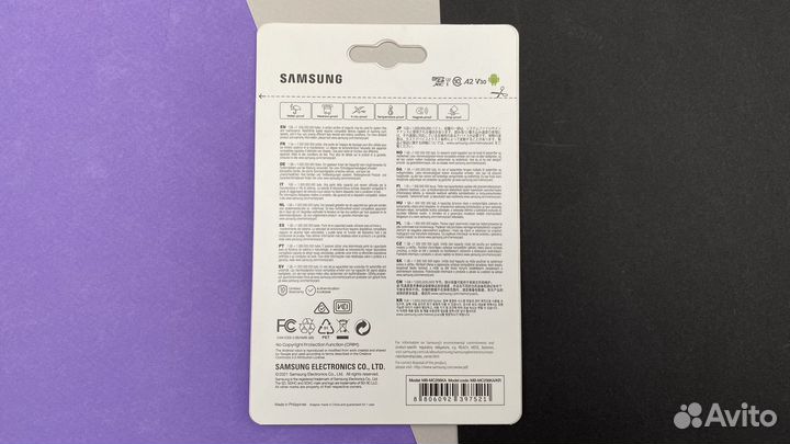 Карта памяти micro sd 256 gb Samsung оригинал