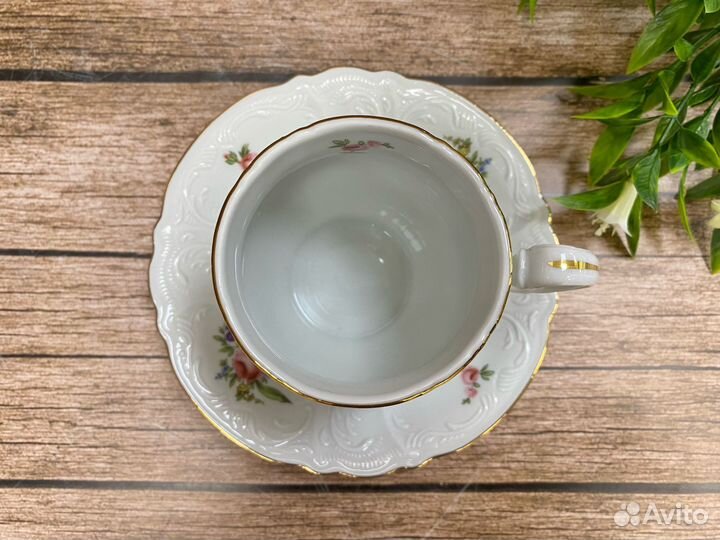 Чашка с блюдцем 2 шт 
