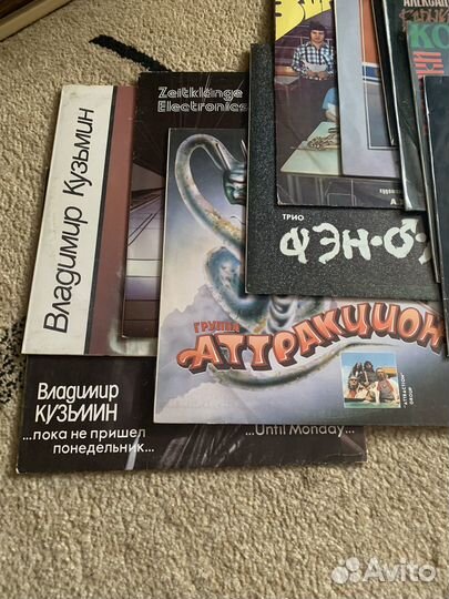 Виниловые пластинки СССР