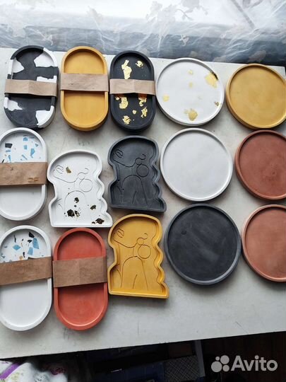 Гипсовые подносы