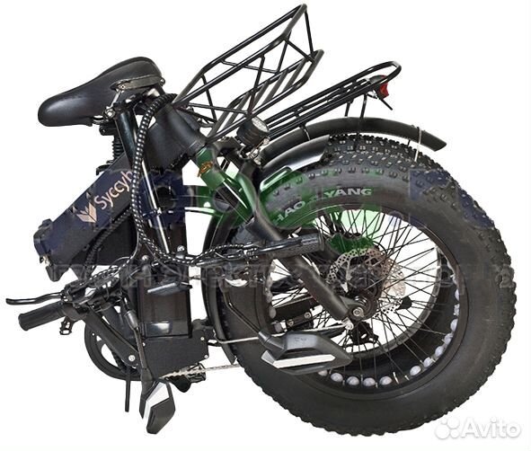 Электровелосипед Syccyba складной бу