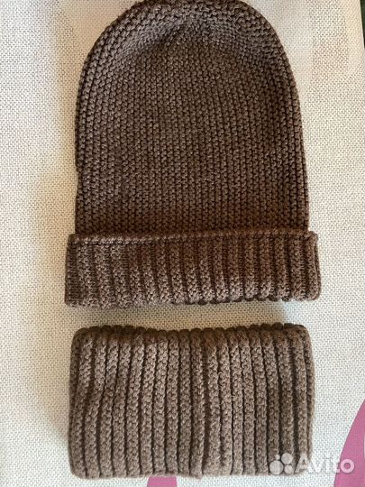 Шапка и снуд женские