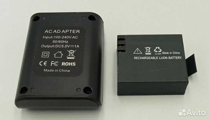 Аккумулятор+зарядное устройство для камеры SJ4000