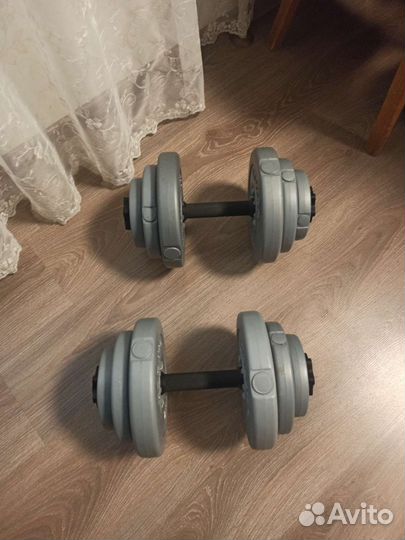 Гантели разборные бу