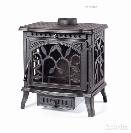 Печь камин Чугунный