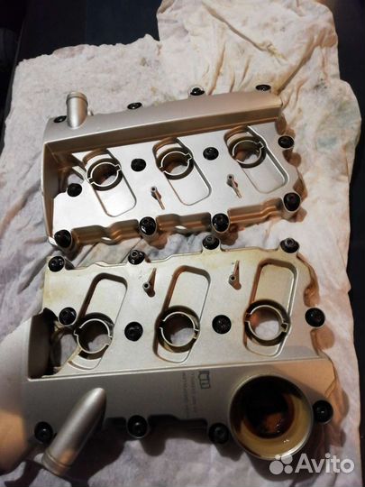 Клапанные крышки audi a6 c6 2.4 bdw