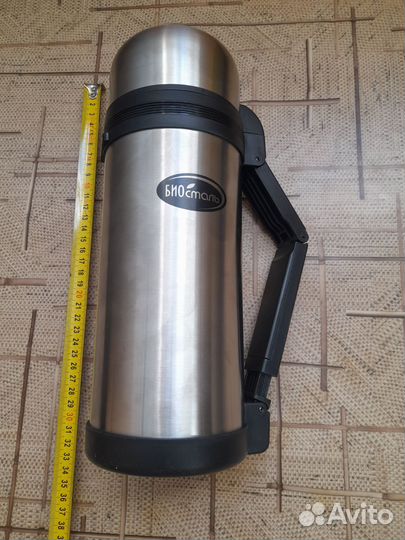 Термос новый биосталь 1.5 литра