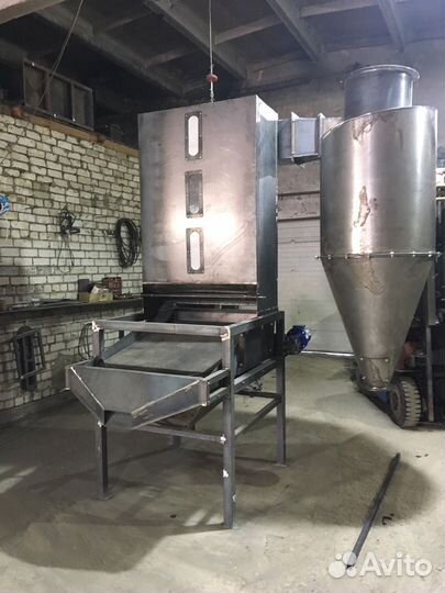 Колонна охлаждения гранул