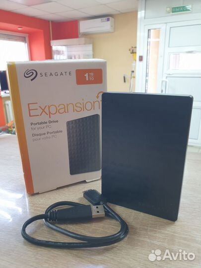 Внешний жесткий диск seagate expansion 1 TB