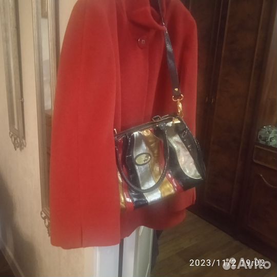 Сумка женская натуральный лак