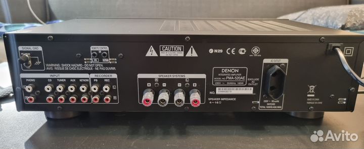 Усилитель denon pma 520ae